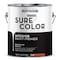 Rust-Oleum Interior Paint/Primer, Flat, Water Base, Flat Black, 1 gal 380216 - alternate 1